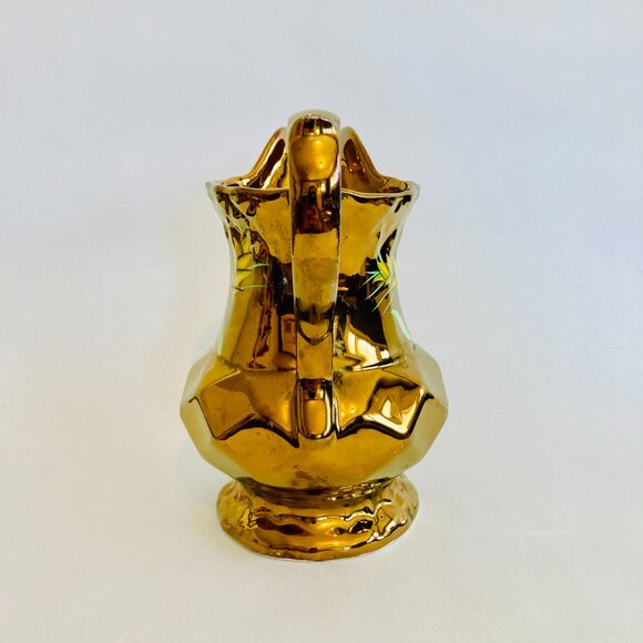 Wade England Copper 5” Ceramic Pitcher Hand Painted - Picture 8 of 15